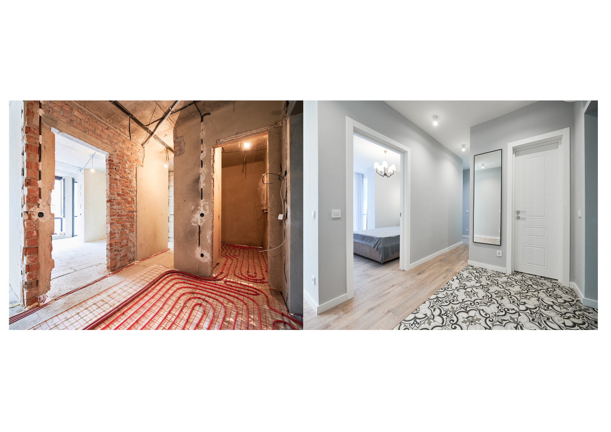 Un nuovo ingresso — Prima / Dopo